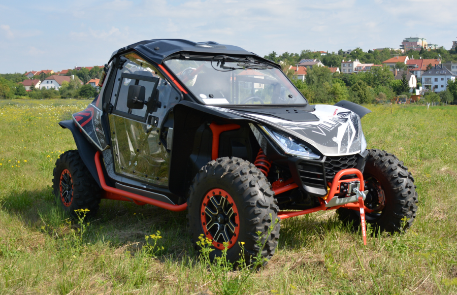 Quad Segway Villain with cab from DFK Cab.